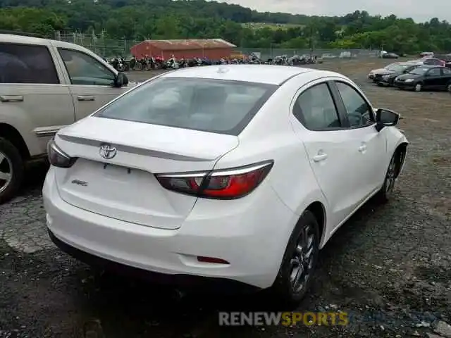 4 Photograph of a damaged car 3MYDLBYV1KY503034 TOYOTA YARIS 2019