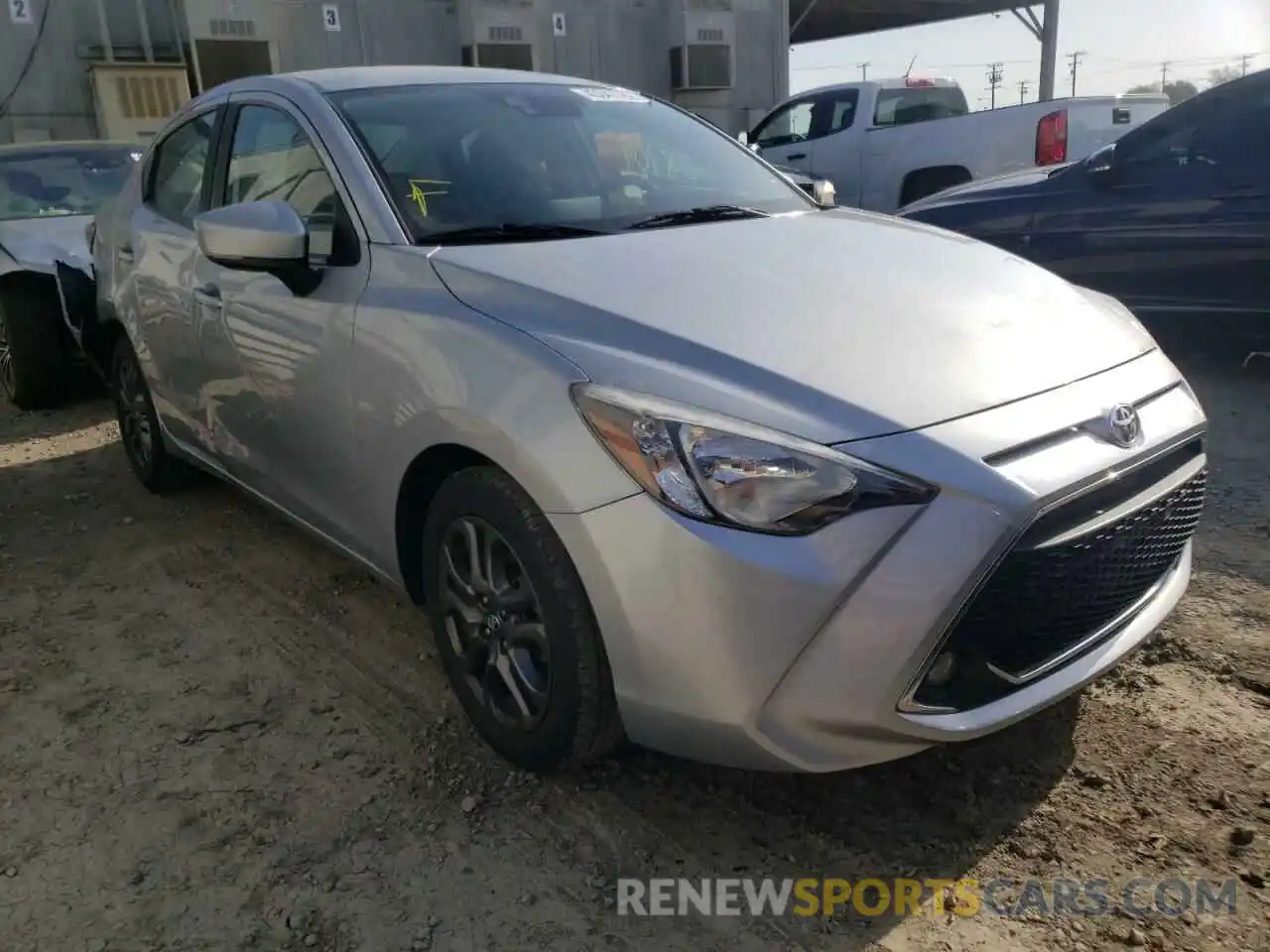 1 Photograph of a damaged car 3MYDLBYV1KY503356 TOYOTA YARIS 2019