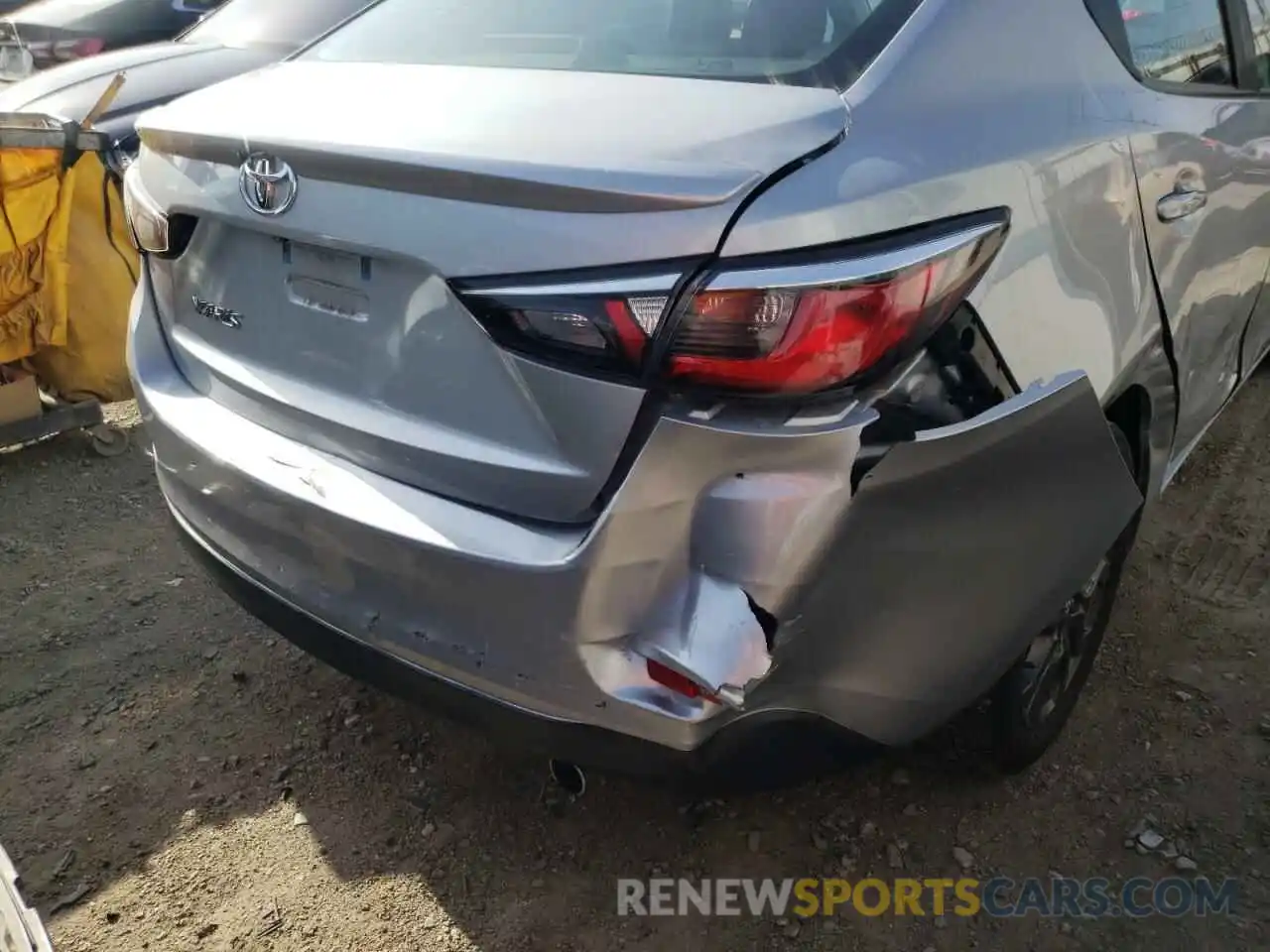 9 Photograph of a damaged car 3MYDLBYV1KY503356 TOYOTA YARIS 2019