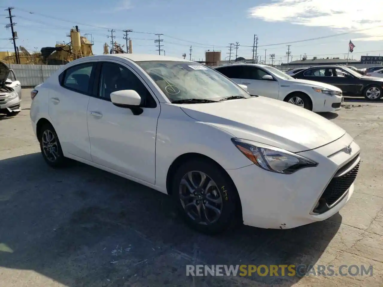 1 Photograph of a damaged car 3MYDLBYV1KY503552 TOYOTA YARIS 2019