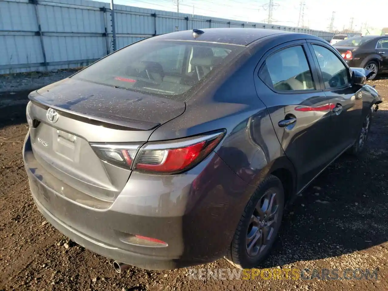 4 Photograph of a damaged car 3MYDLBYV1KY505320 TOYOTA YARIS 2019