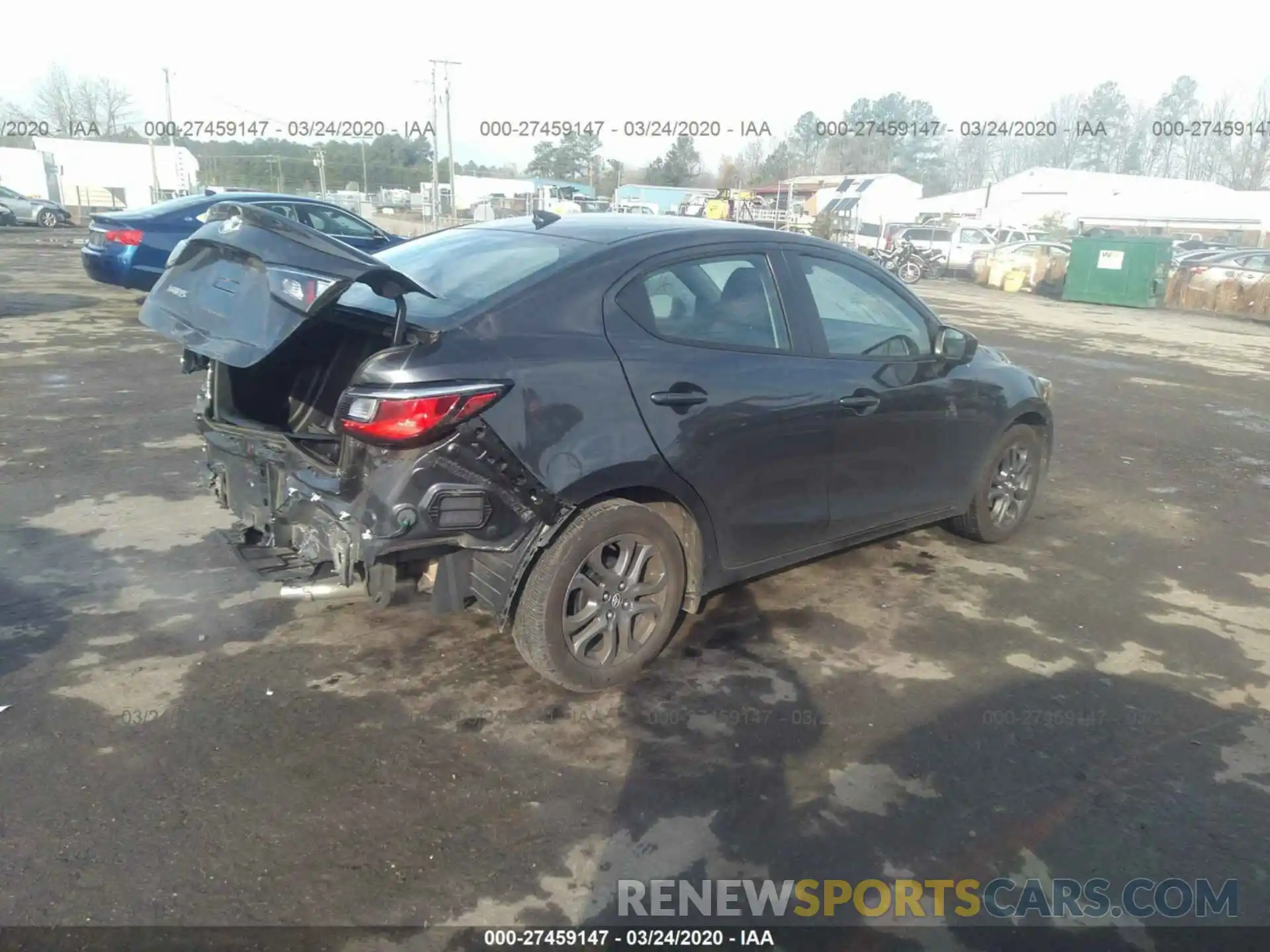 4 Photograph of a damaged car 3MYDLBYV1KY505365 TOYOTA YARIS 2019
