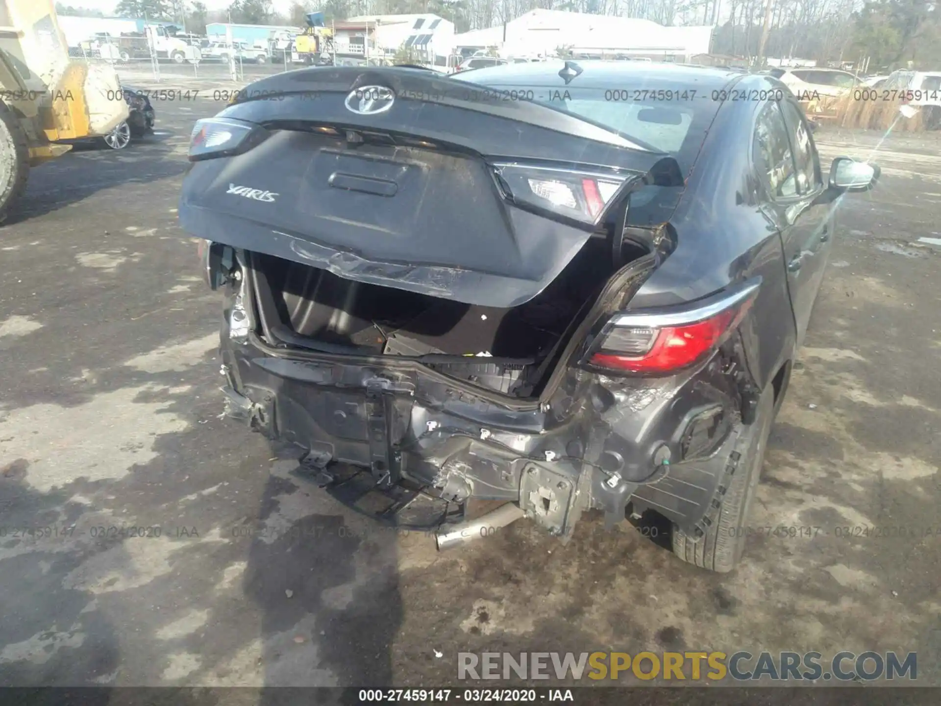 6 Photograph of a damaged car 3MYDLBYV1KY505365 TOYOTA YARIS 2019