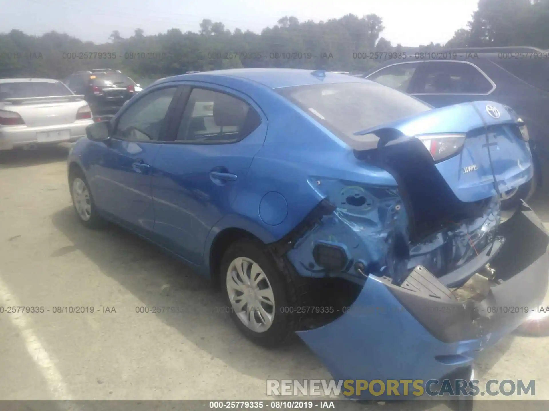 3 Photograph of a damaged car 3MYDLBYV1KY507021 TOYOTA YARIS 2019