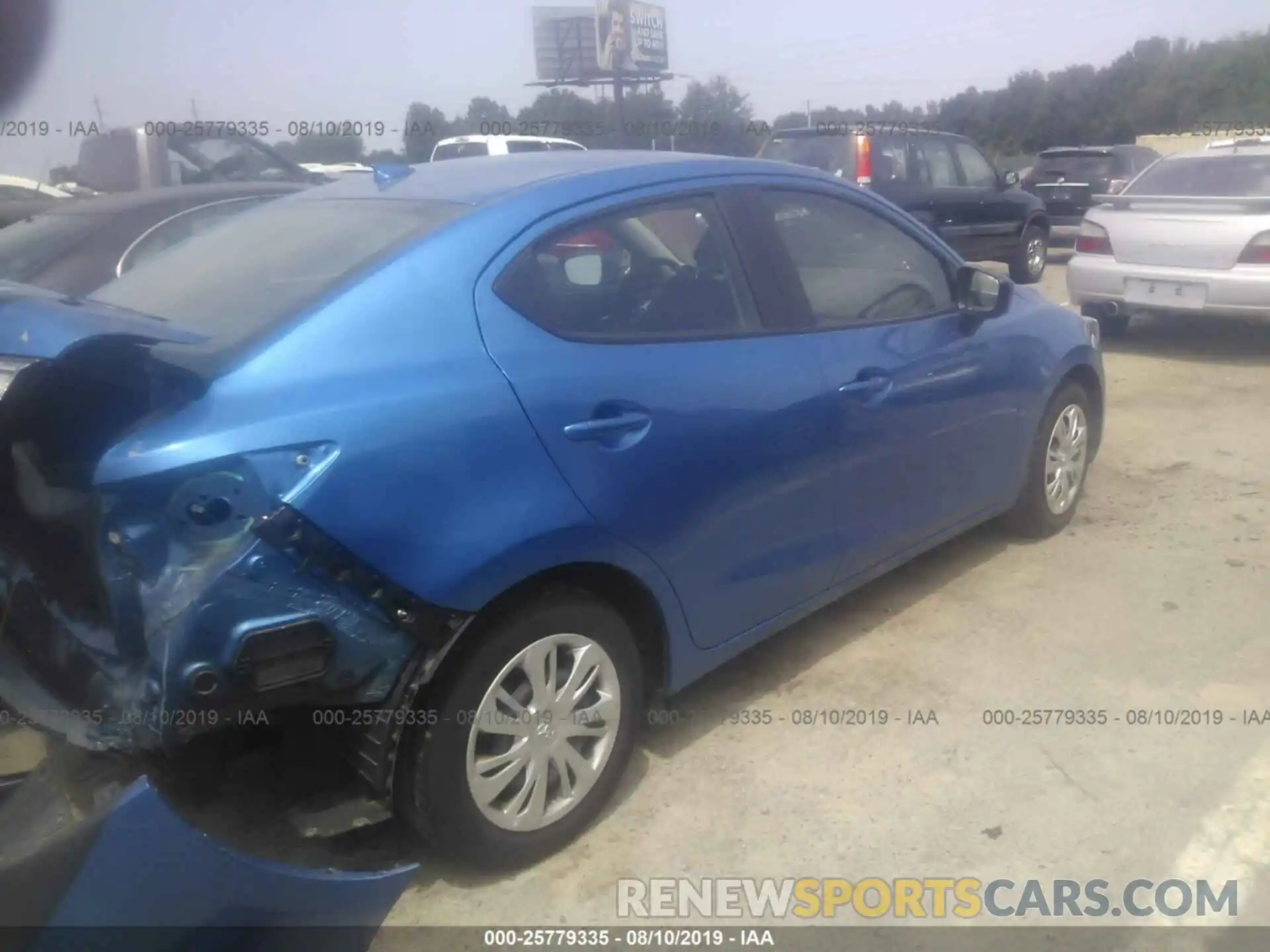 4 Photograph of a damaged car 3MYDLBYV1KY507021 TOYOTA YARIS 2019