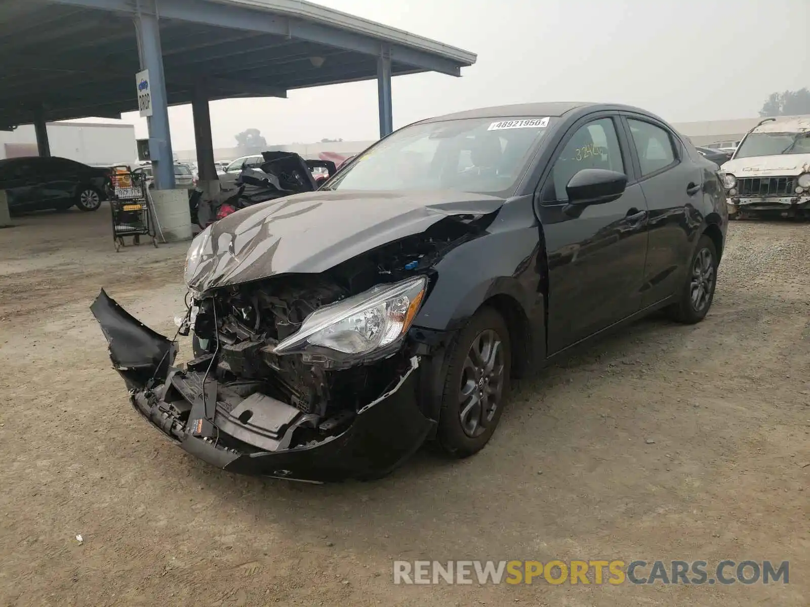 2 Photograph of a damaged car 3MYDLBYV1KY507620 TOYOTA YARIS 2019