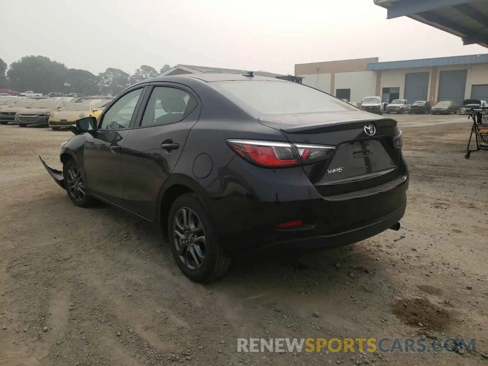 3 Photograph of a damaged car 3MYDLBYV1KY507620 TOYOTA YARIS 2019