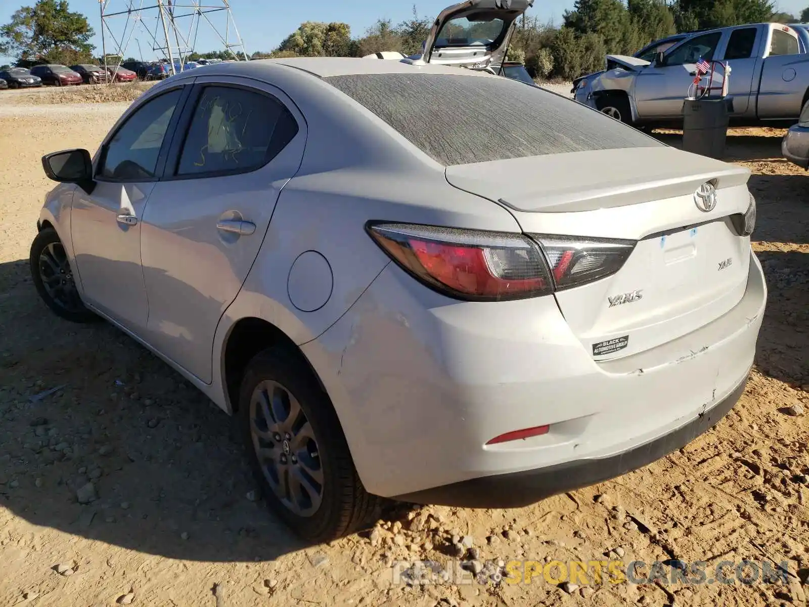 3 Photograph of a damaged car 3MYDLBYV1KY507679 TOYOTA YARIS 2019