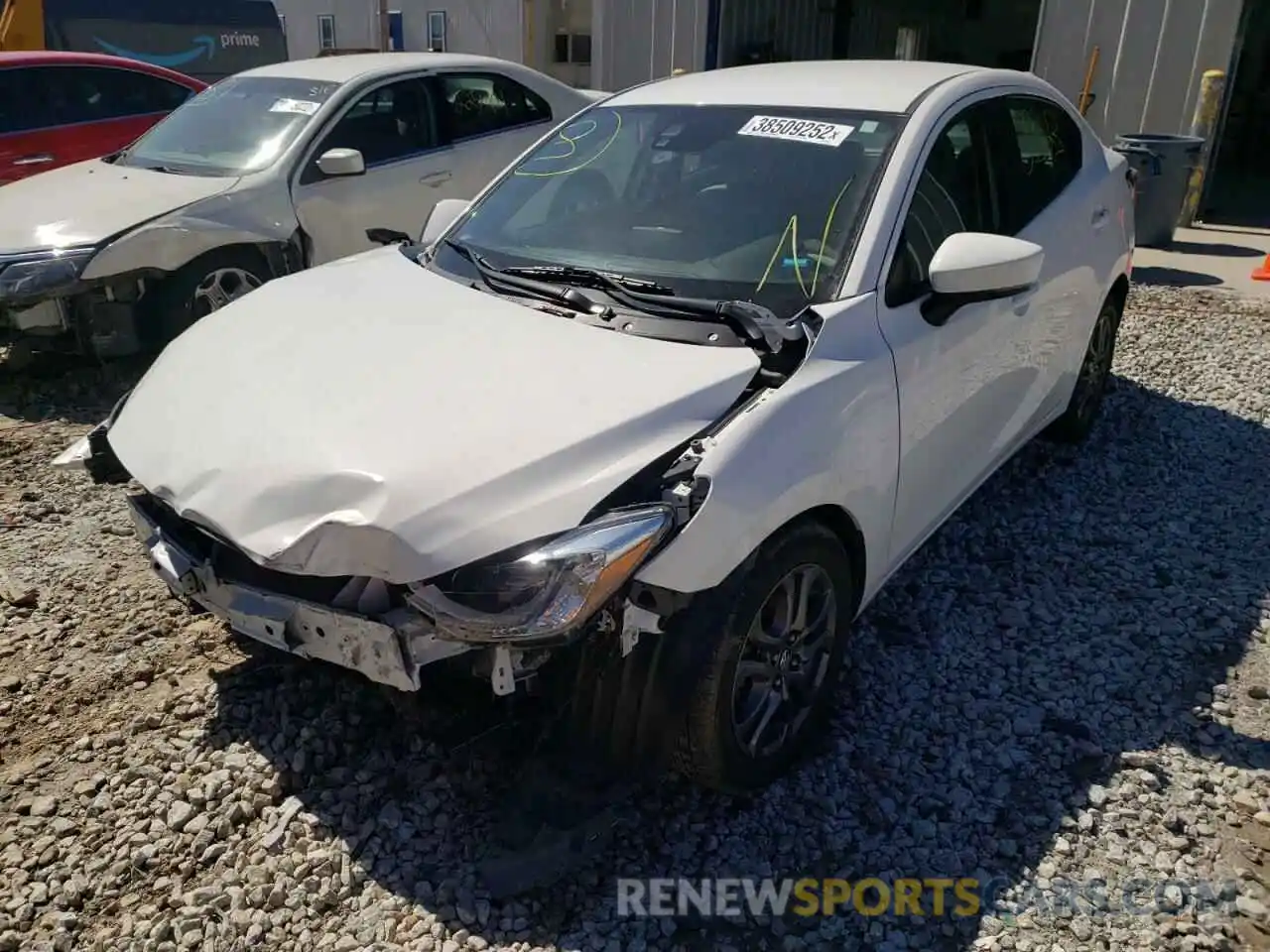 2 Photograph of a damaged car 3MYDLBYV1KY508380 TOYOTA YARIS 2019