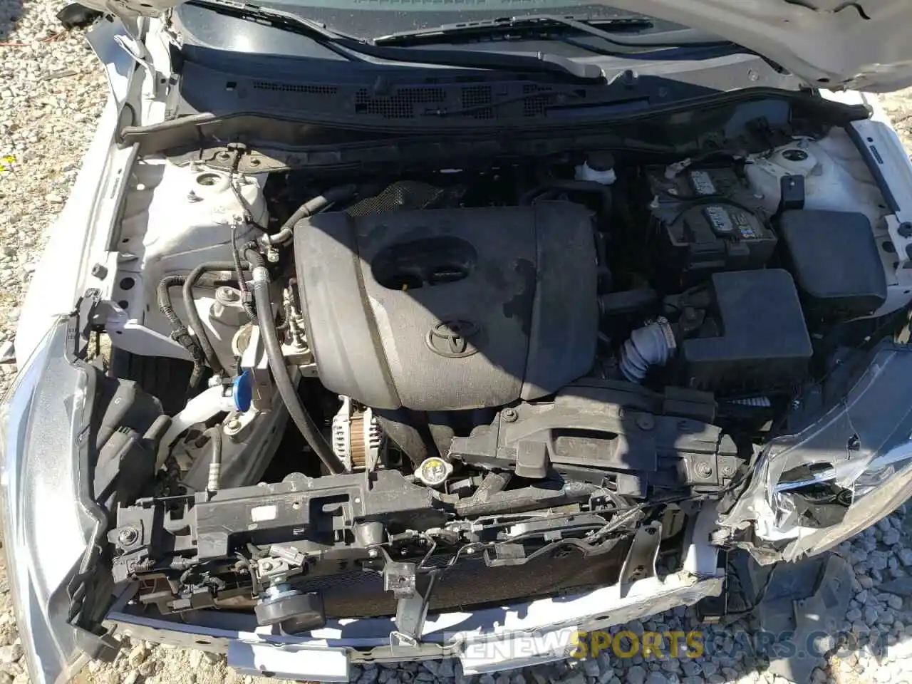 7 Photograph of a damaged car 3MYDLBYV1KY508380 TOYOTA YARIS 2019