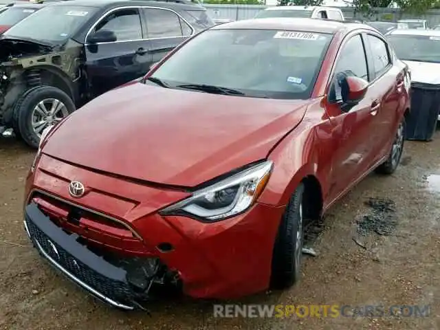 2 Photograph of a damaged car 3MYDLBYV1KY508945 TOYOTA YARIS 2019