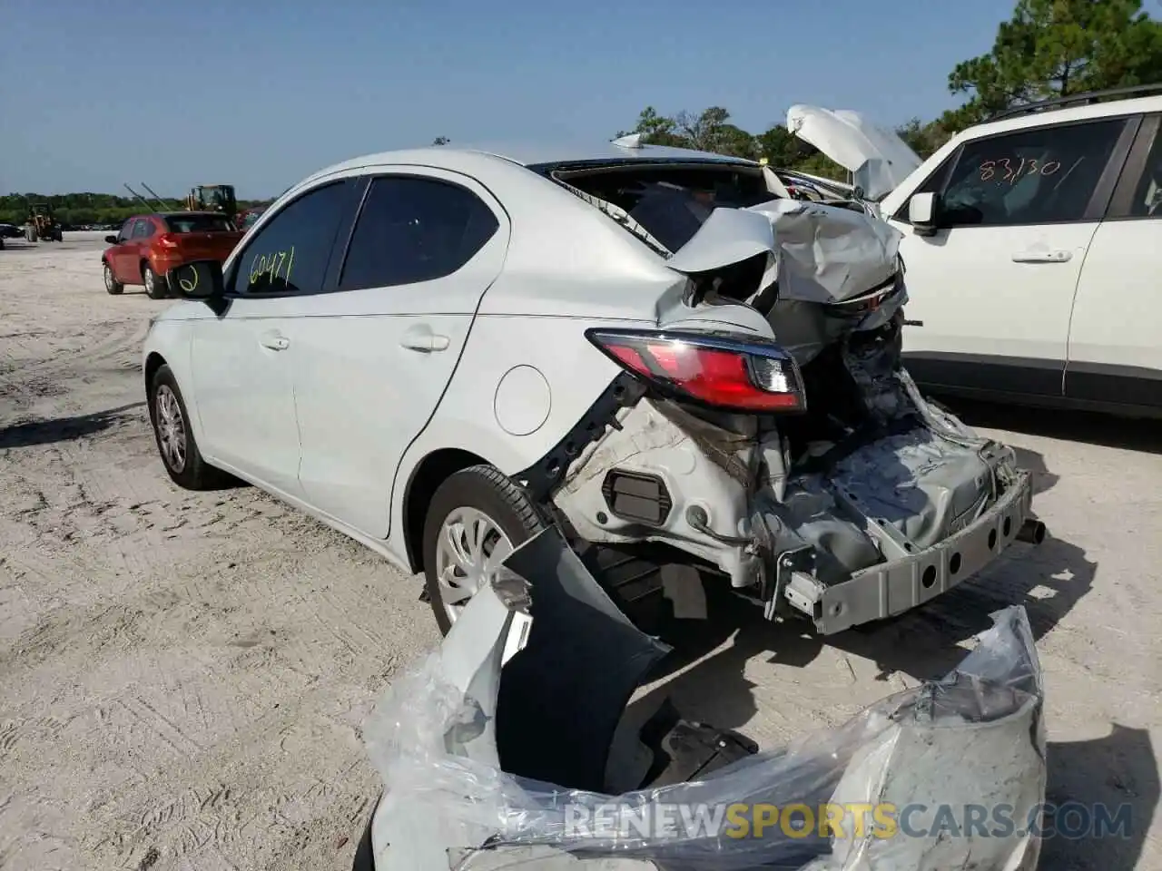 3 Photograph of a damaged car 3MYDLBYV1KY509027 TOYOTA YARIS 2019