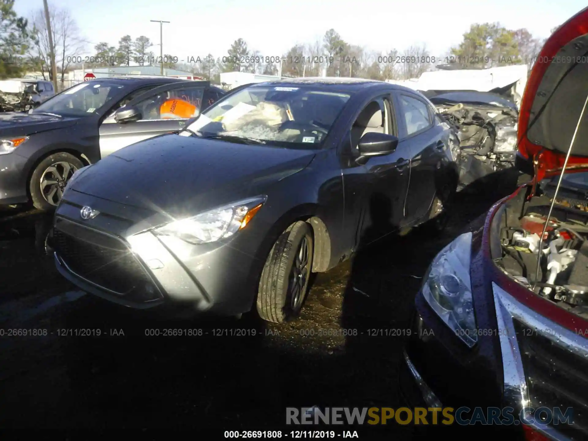 2 Photograph of a damaged car 3MYDLBYV1KY510727 TOYOTA YARIS 2019