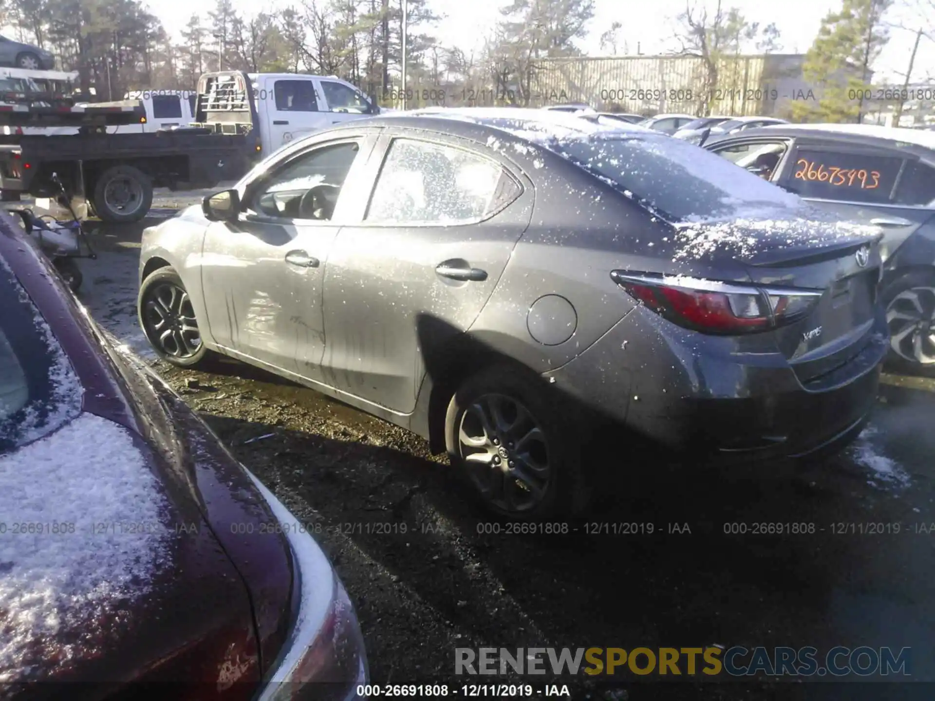 3 Photograph of a damaged car 3MYDLBYV1KY510727 TOYOTA YARIS 2019