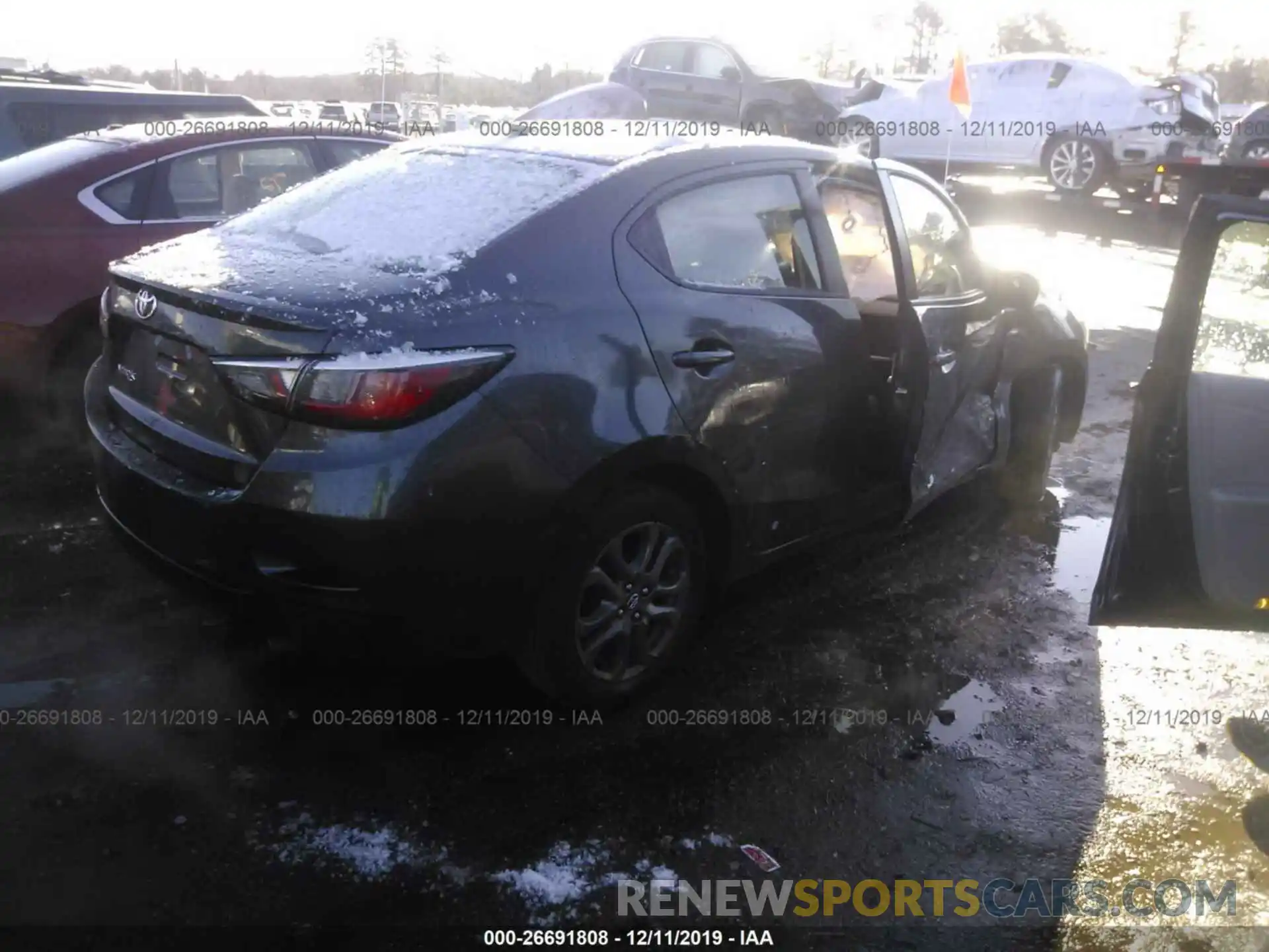 4 Photograph of a damaged car 3MYDLBYV1KY510727 TOYOTA YARIS 2019