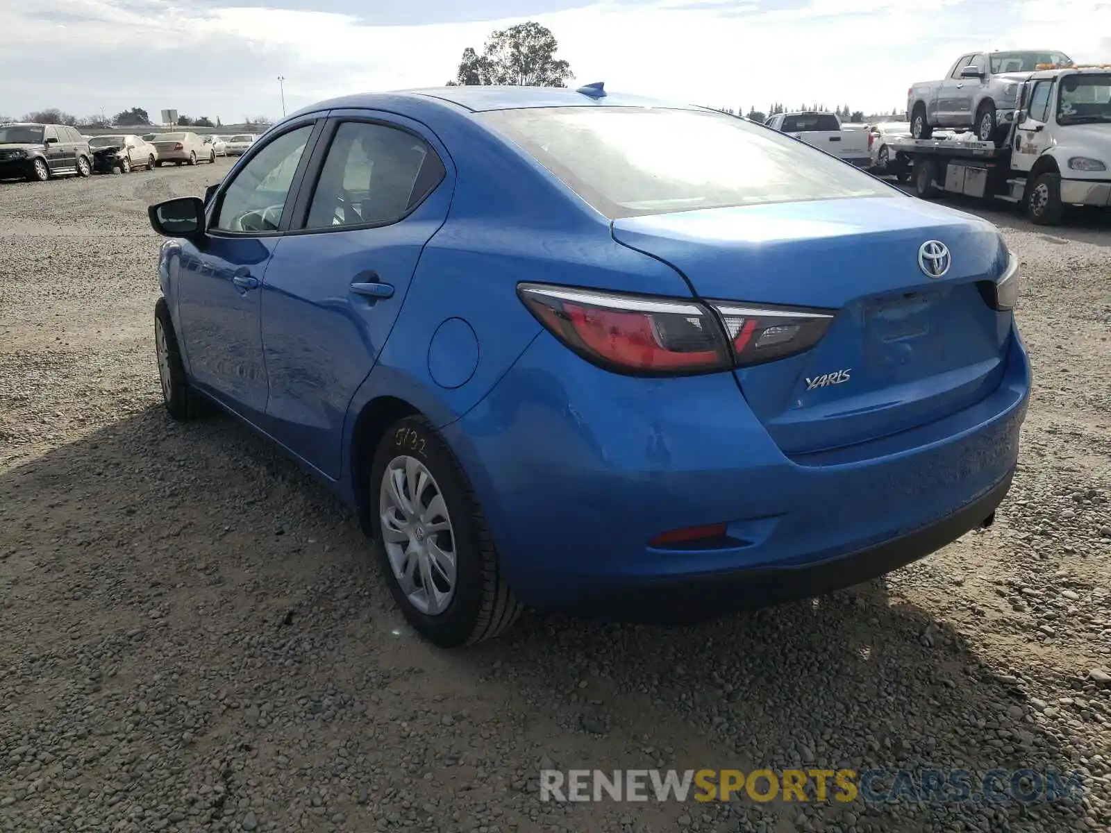 3 Photograph of a damaged car 3MYDLBYV1KY511313 TOYOTA YARIS 2019