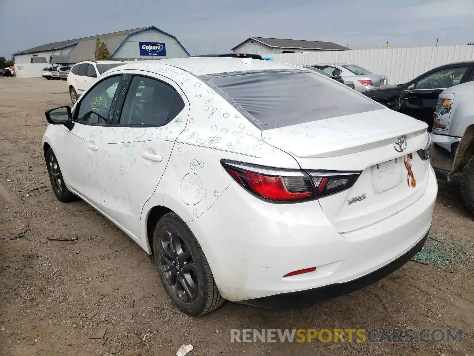 3 Photograph of a damaged car 3MYDLBYV1KY511344 TOYOTA YARIS 2019