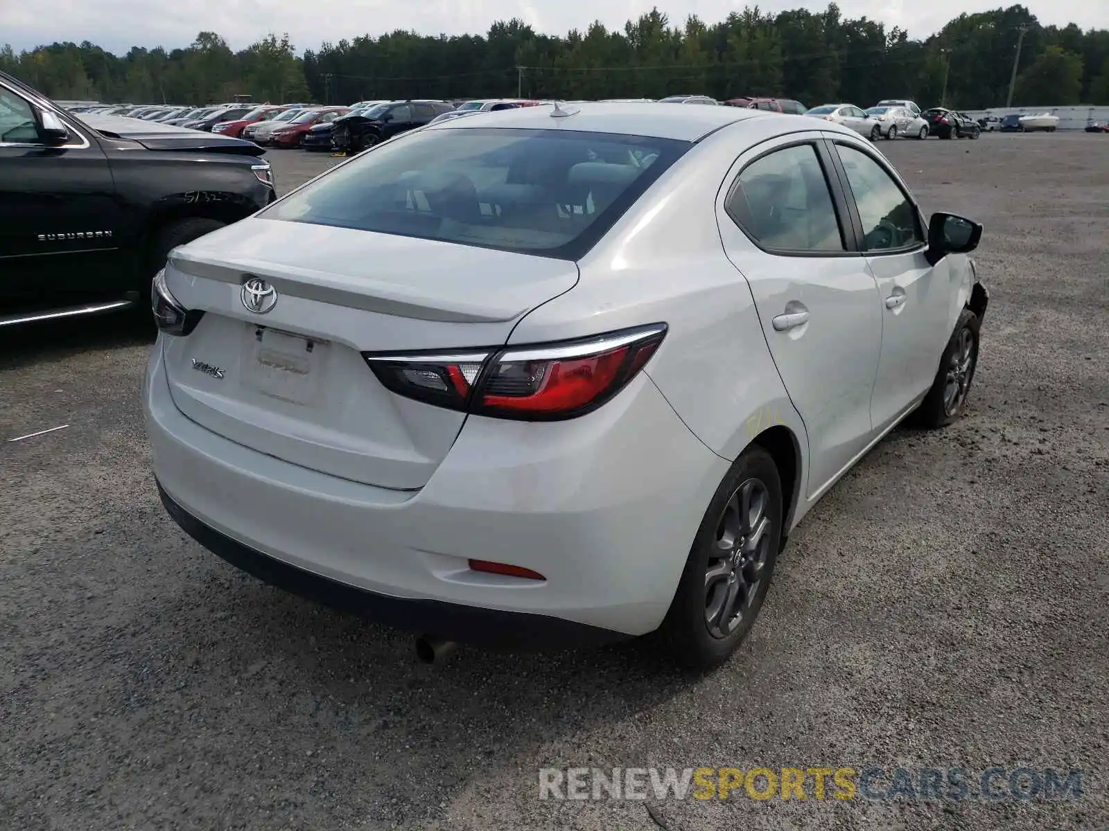 4 Photograph of a damaged car 3MYDLBYV1KY511702 TOYOTA YARIS 2019