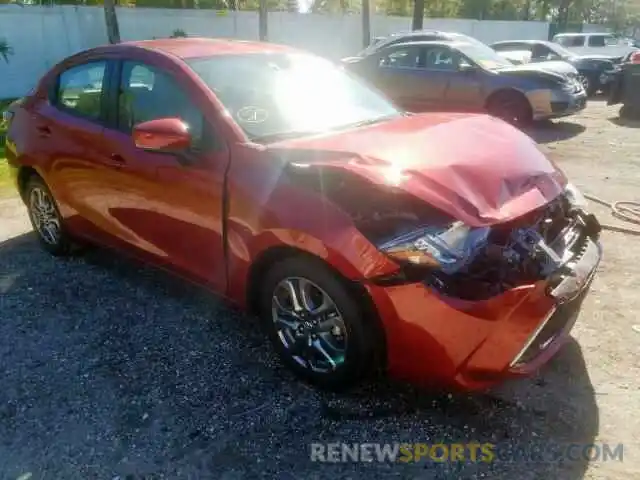 1 Photograph of a damaged car 3MYDLBYV1KY512784 TOYOTA YARIS 2019