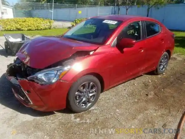 2 Photograph of a damaged car 3MYDLBYV1KY512784 TOYOTA YARIS 2019