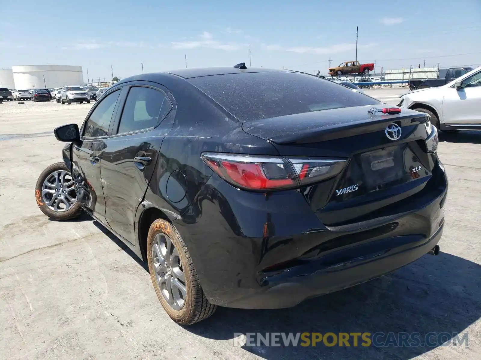 3 Photograph of a damaged car 3MYDLBYV1KY512994 TOYOTA YARIS 2019