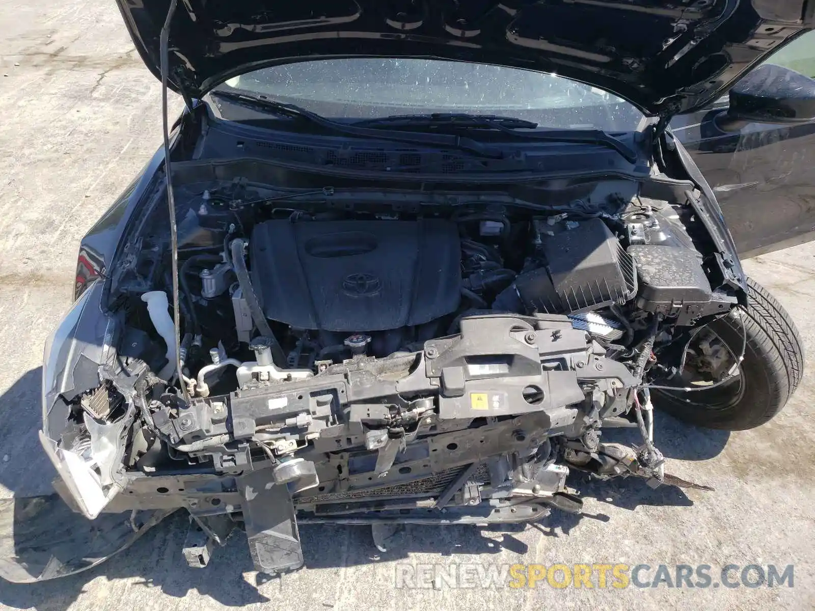 7 Photograph of a damaged car 3MYDLBYV1KY512994 TOYOTA YARIS 2019