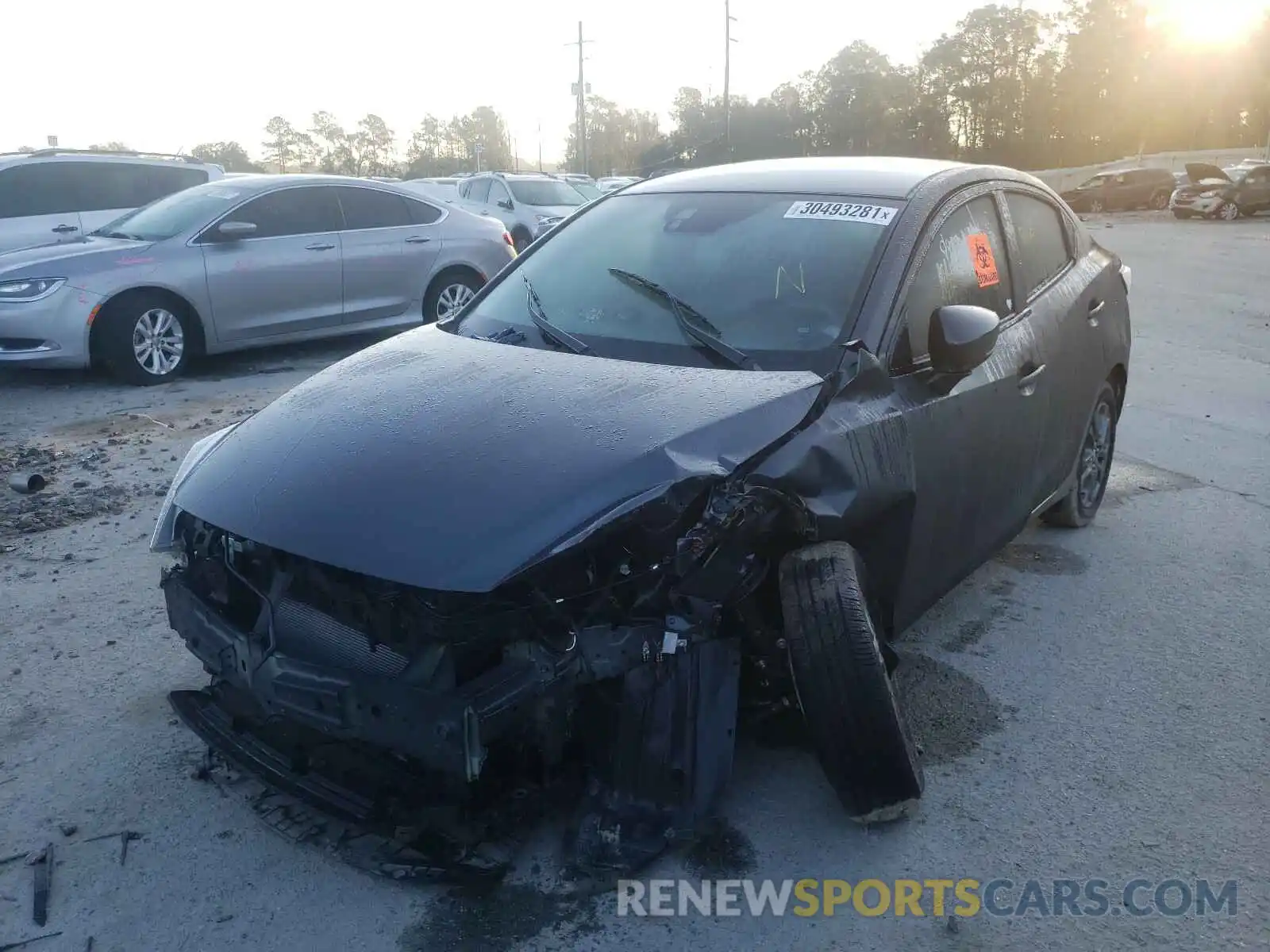 2 Photograph of a damaged car 3MYDLBYV1KY513188 TOYOTA YARIS 2019