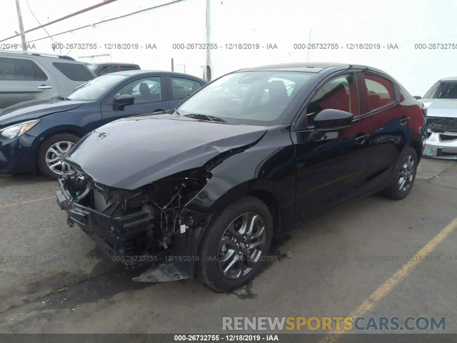 2 Photograph of a damaged car 3MYDLBYV1KY513398 TOYOTA YARIS 2019