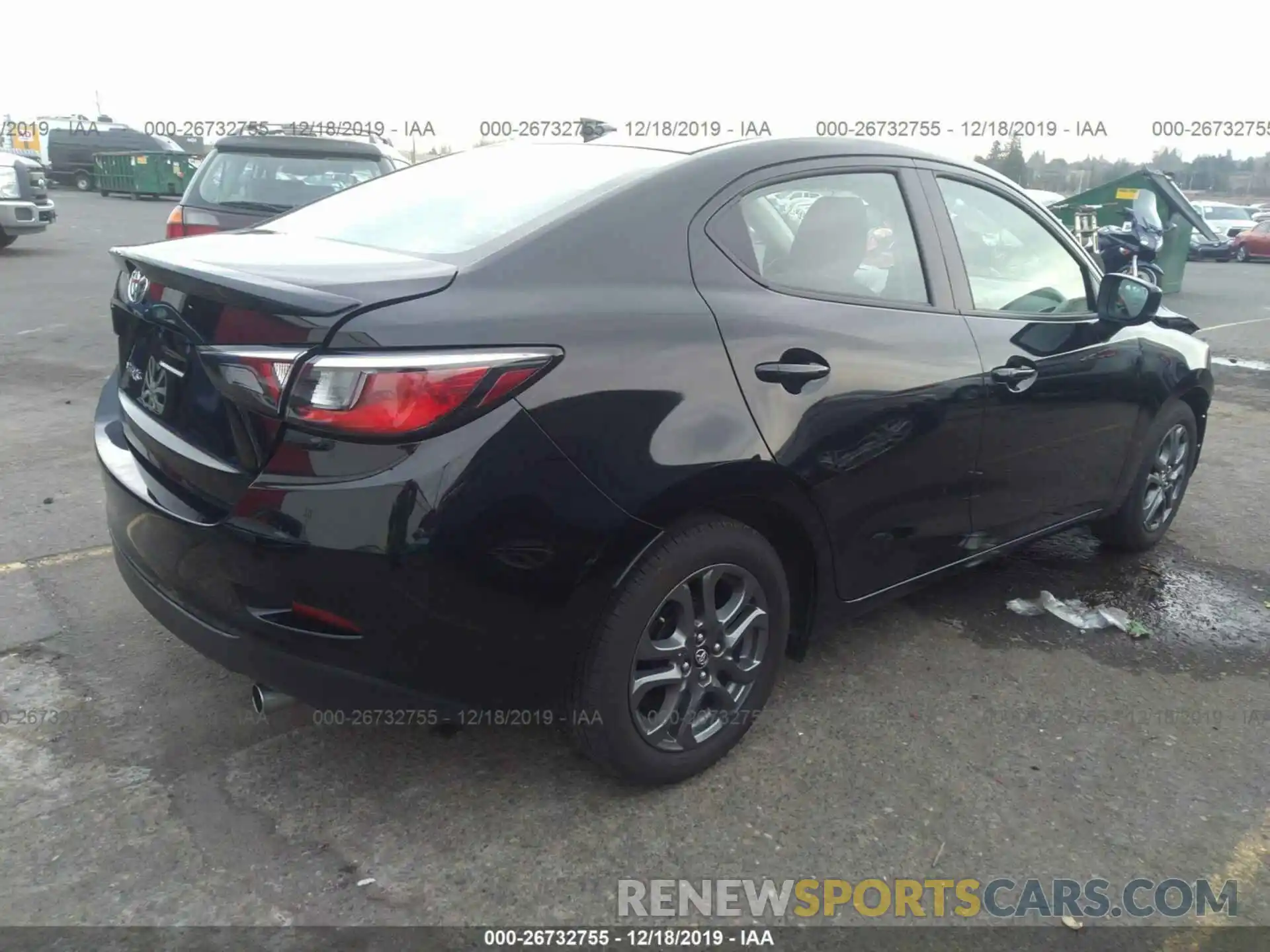 4 Фотография поврежденного автомобиля 3MYDLBYV1KY513398 TOYOTA YARIS 2019