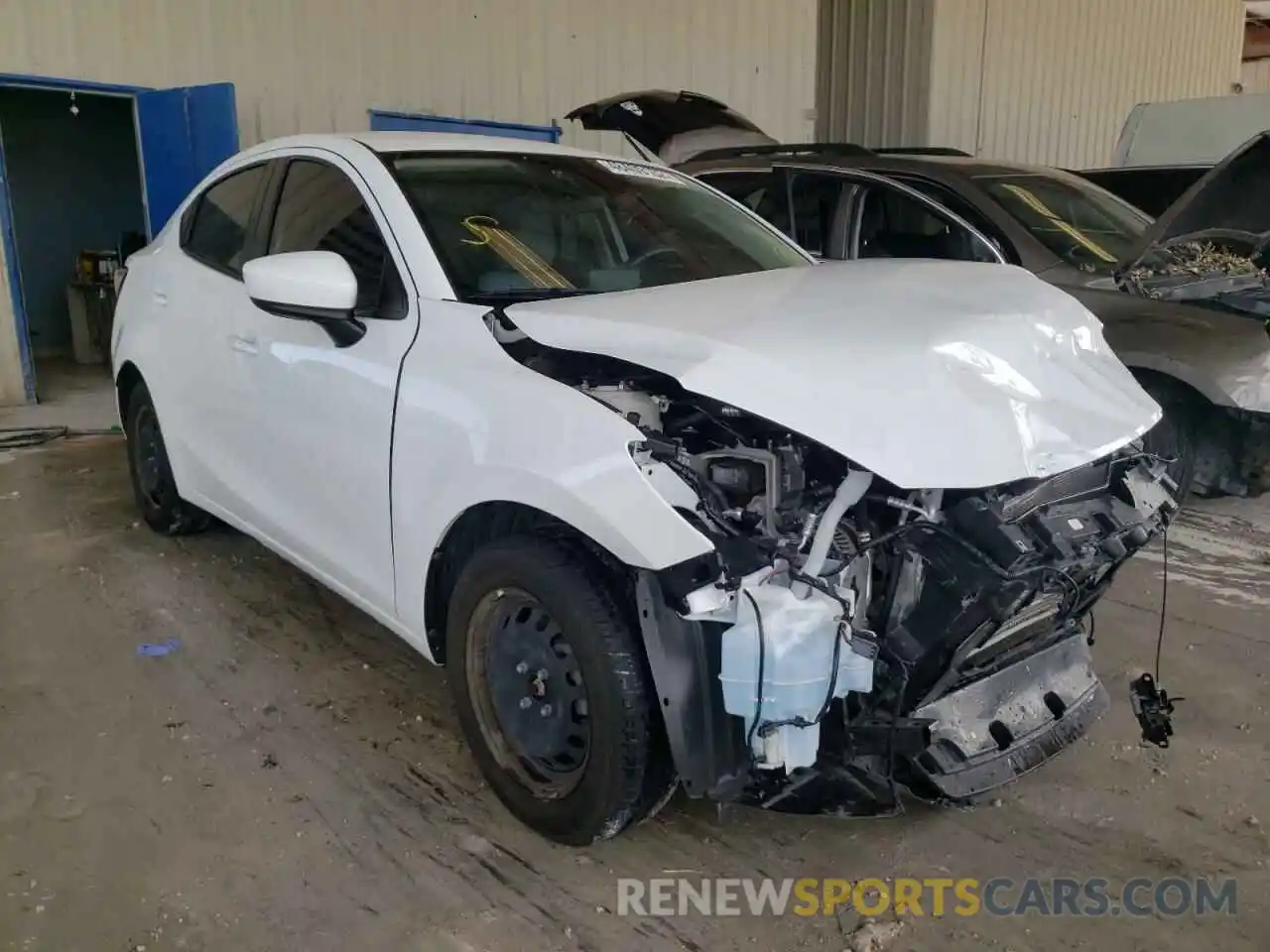 1 Photograph of a damaged car 3MYDLBYV1KY513515 TOYOTA YARIS 2019