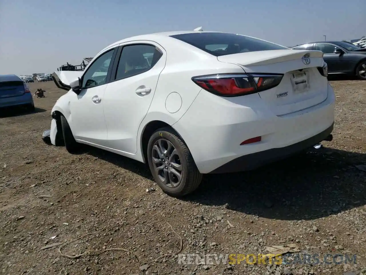 3 Photograph of a damaged car 3MYDLBYV1KY514048 TOYOTA YARIS 2019