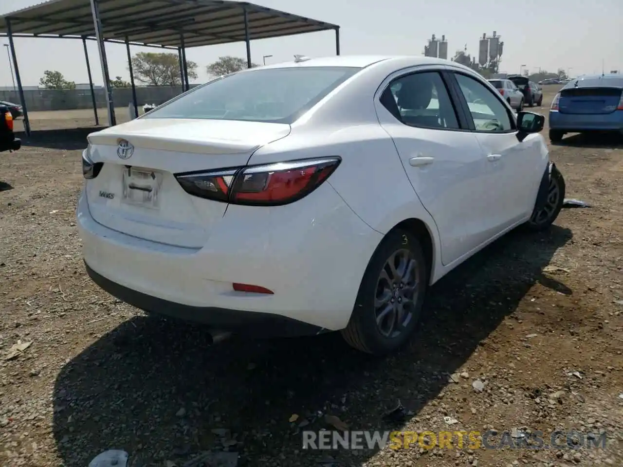 4 Photograph of a damaged car 3MYDLBYV1KY514048 TOYOTA YARIS 2019