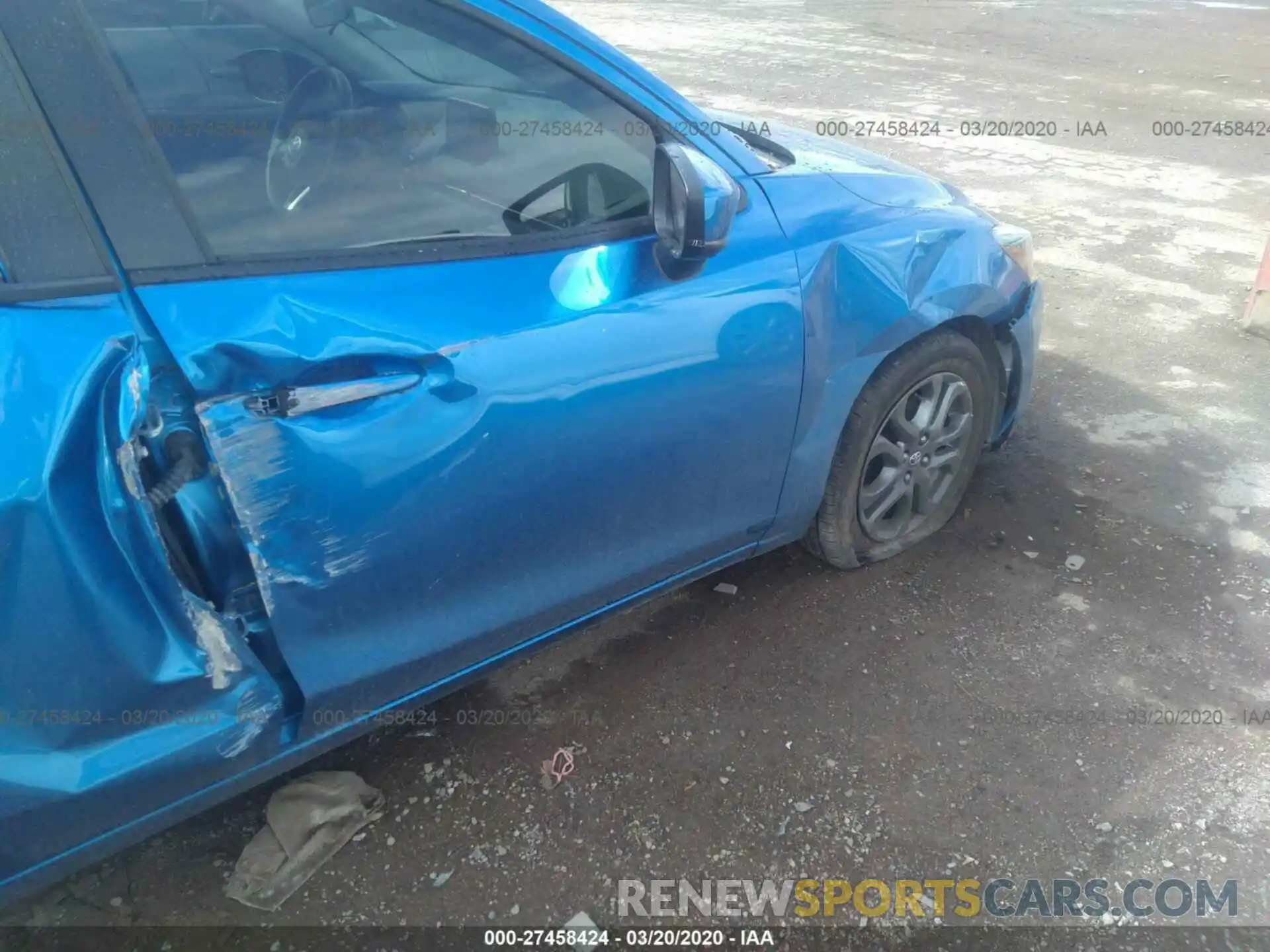 6 Photograph of a damaged car 3MYDLBYV1KY514373 TOYOTA YARIS 2019