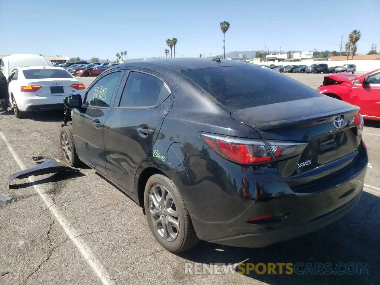 3 Photograph of a damaged car 3MYDLBYV1KY514681 TOYOTA YARIS 2019