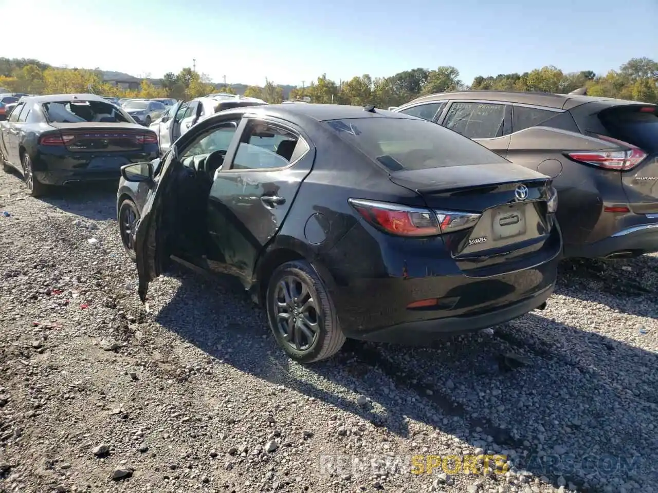 3 Photograph of a damaged car 3MYDLBYV1KY515927 TOYOTA YARIS 2019