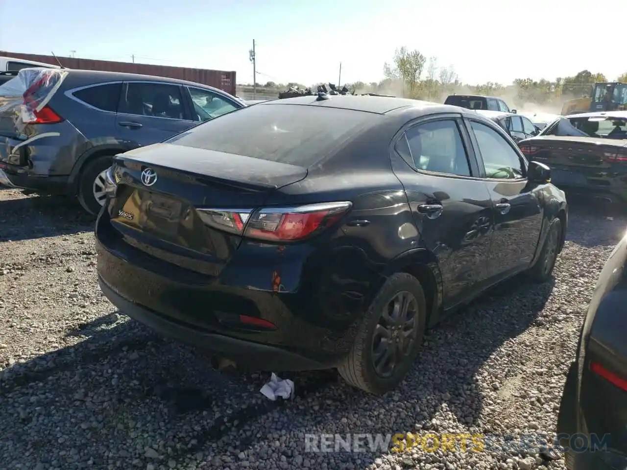 4 Photograph of a damaged car 3MYDLBYV1KY515927 TOYOTA YARIS 2019