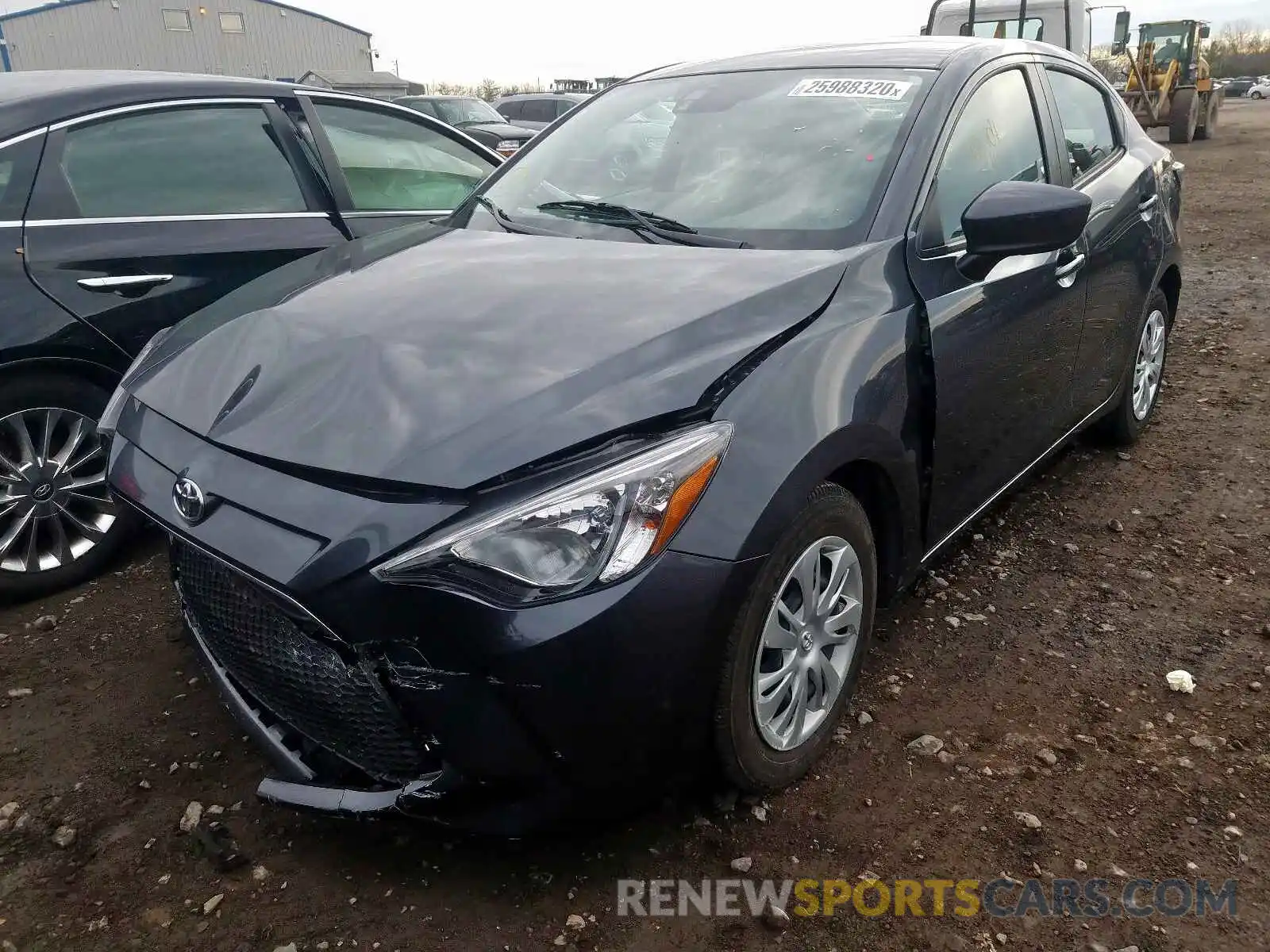 2 Photograph of a damaged car 3MYDLBYV1KY516074 TOYOTA YARIS 2019