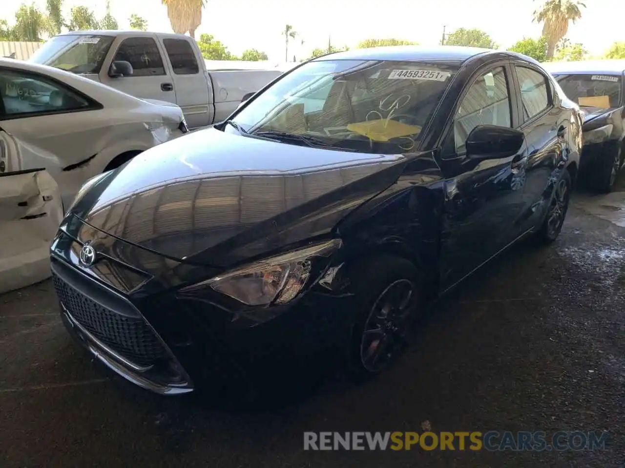 2 Photograph of a damaged car 3MYDLBYV1KY516821 TOYOTA YARIS 2019