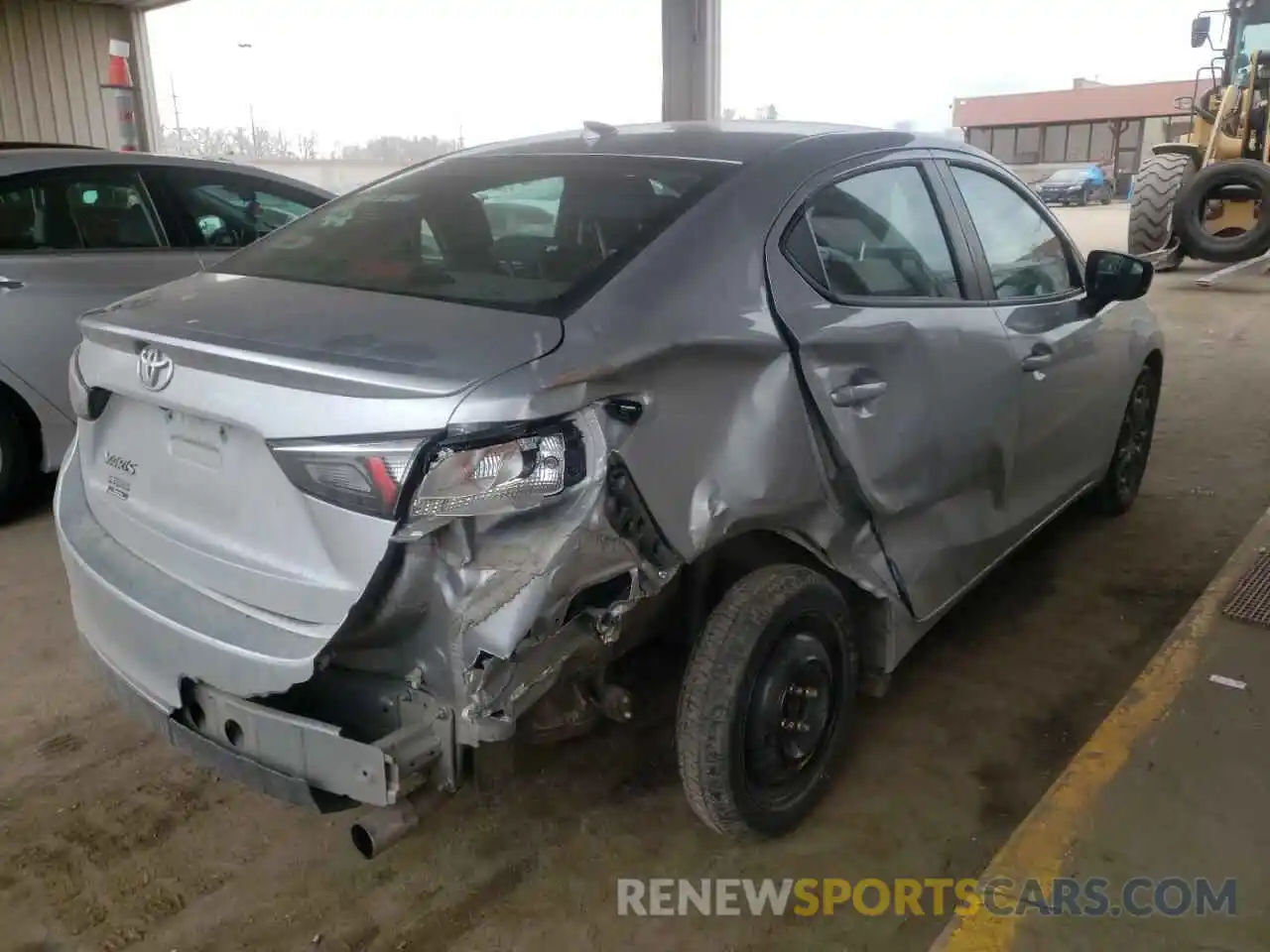 4 Photograph of a damaged car 3MYDLBYV1KY517189 TOYOTA YARIS 2019