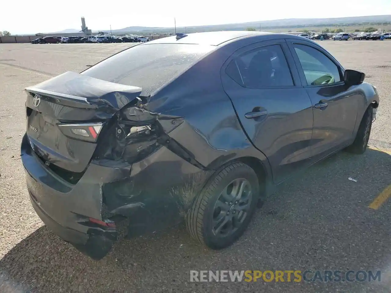 3 Photograph of a damaged car 3MYDLBYV1KY518388 TOYOTA YARIS 2019