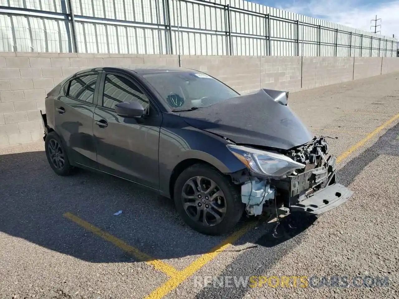 4 Photograph of a damaged car 3MYDLBYV1KY518388 TOYOTA YARIS 2019