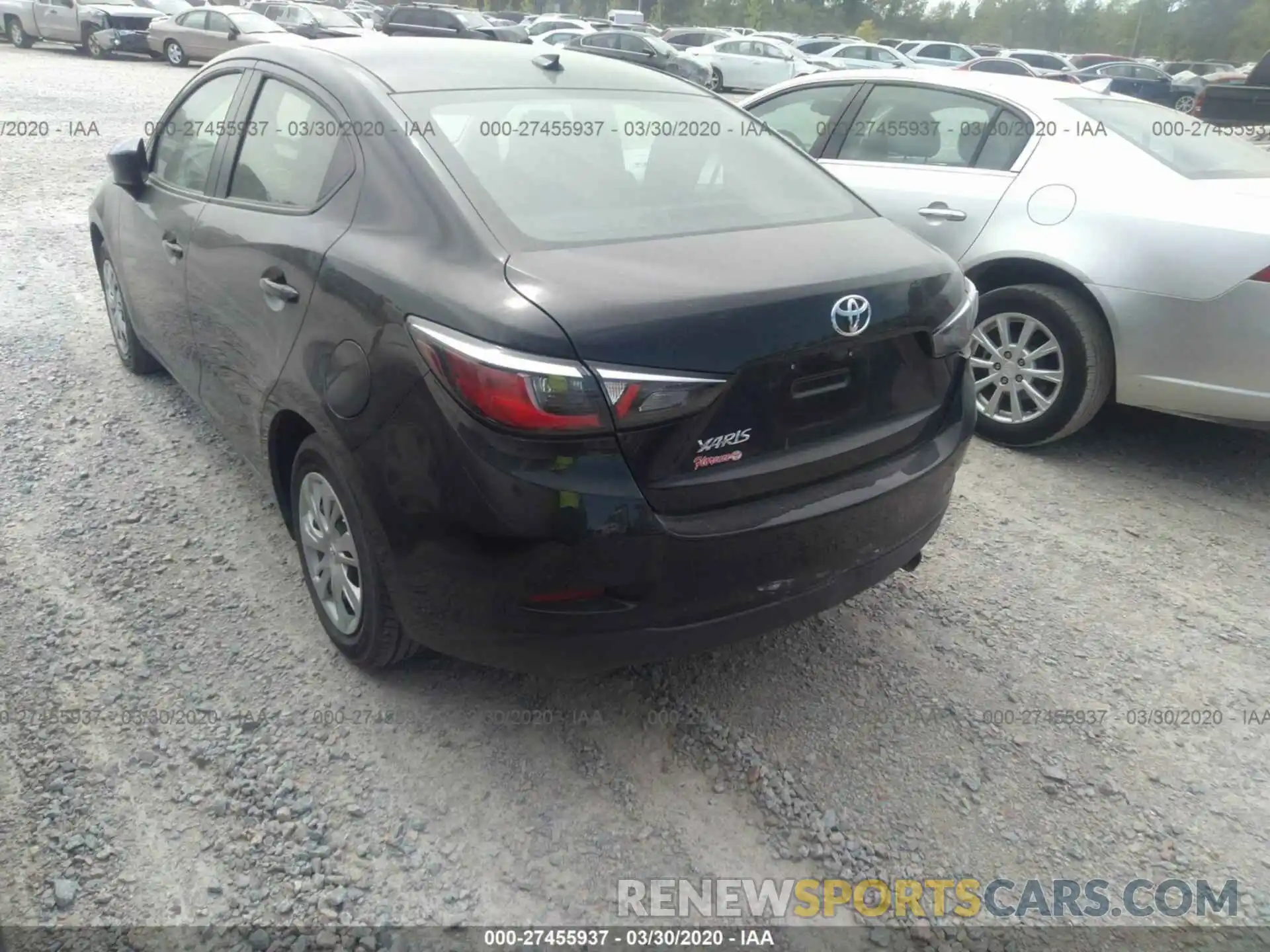 3 Photograph of a damaged car 3MYDLBYV1KY520626 TOYOTA YARIS 2019