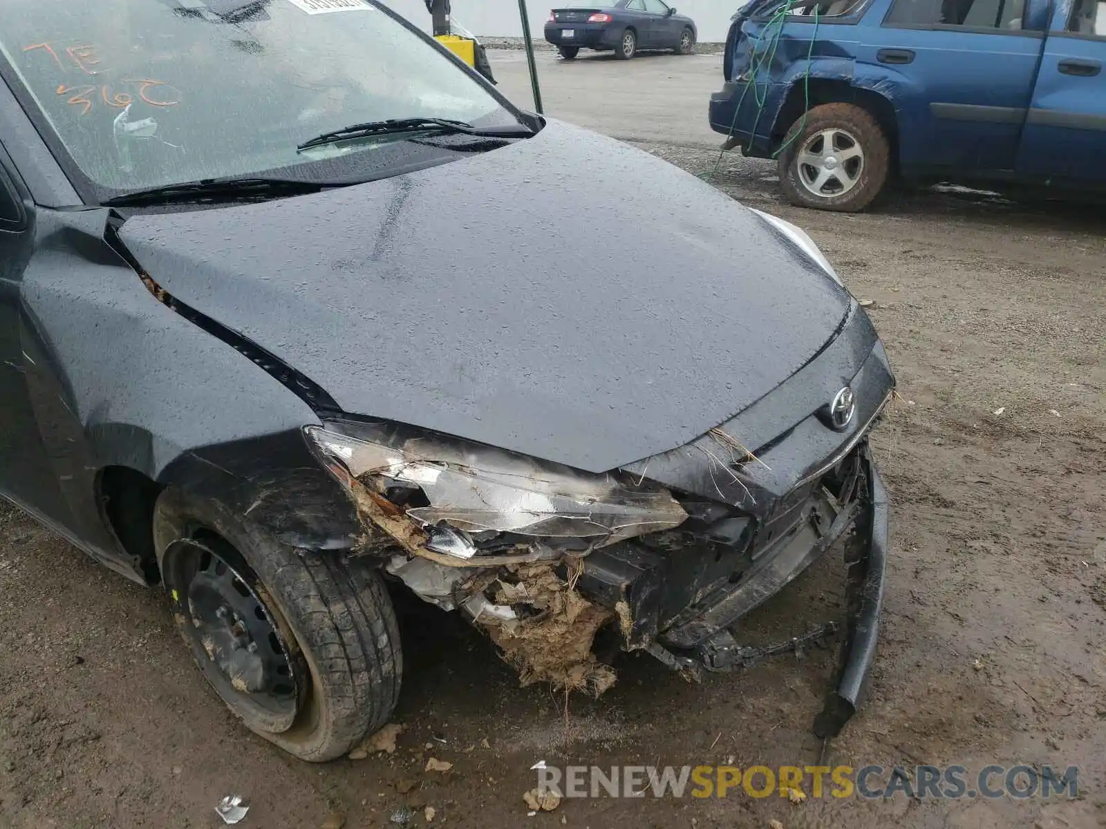 9 Photograph of a damaged car 3MYDLBYV1KY521792 TOYOTA YARIS 2019