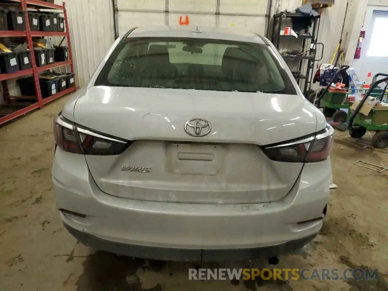 6 Photograph of a damaged car 3MYDLBYV1KY522909 TOYOTA YARIS 2019