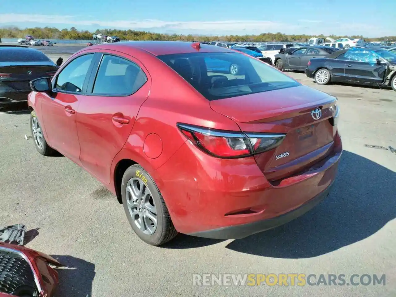 3 Photograph of a damaged car 3MYDLBYV1KY525311 TOYOTA YARIS 2019