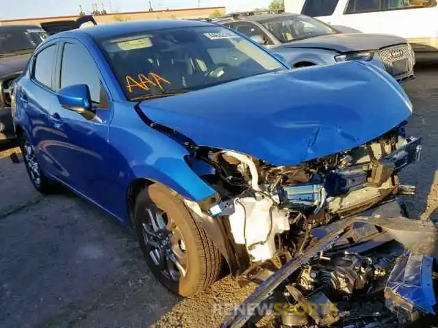 1 Photograph of a damaged car 3MYDLBYV1KY525728 TOYOTA YARIS 2019