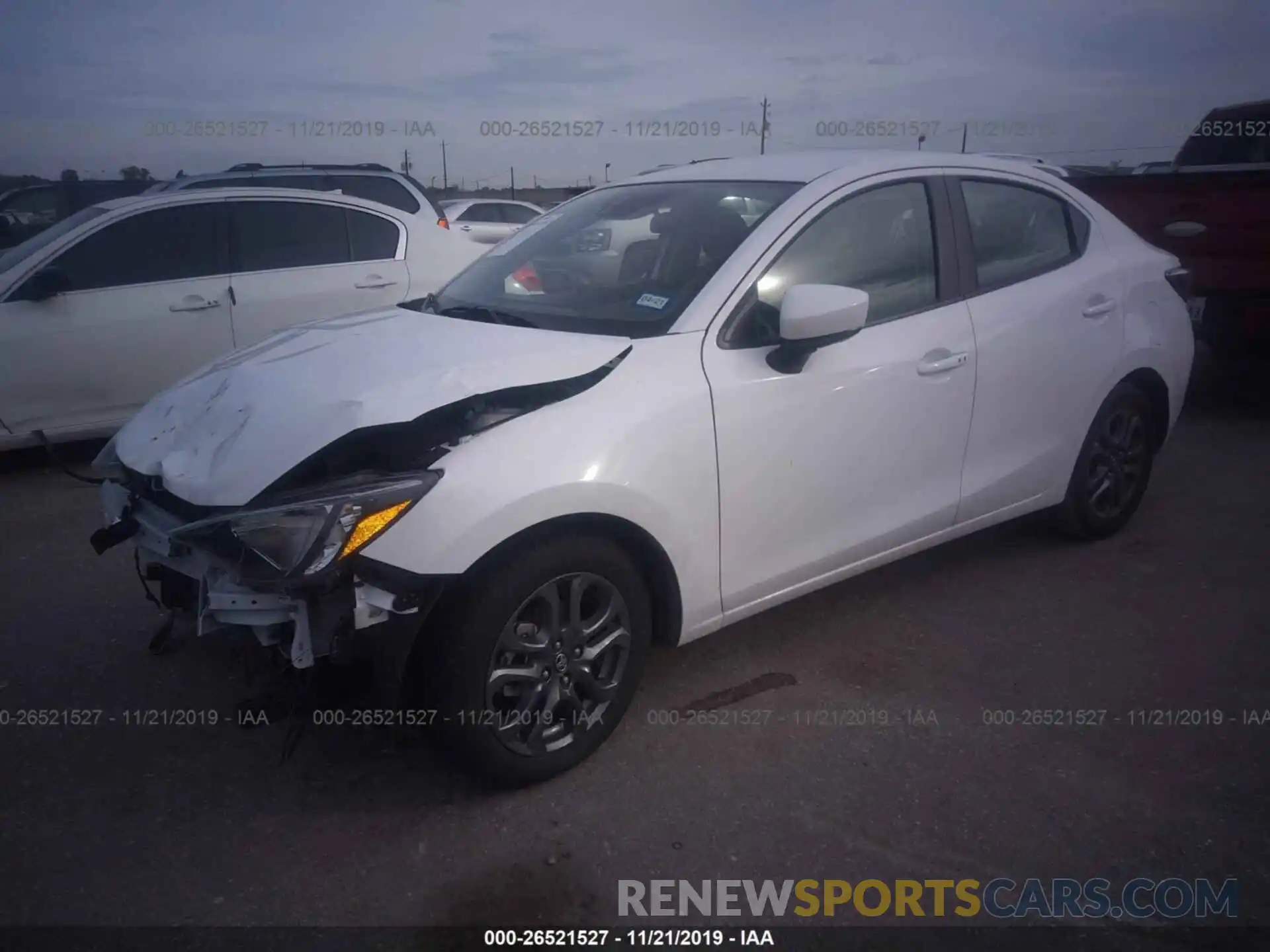 2 Photograph of a damaged car 3MYDLBYV1KY526362 TOYOTA YARIS 2019