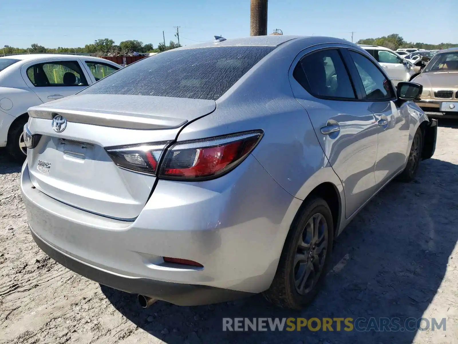 4 Photograph of a damaged car 3MYDLBYV2KY500885 TOYOTA YARIS 2019