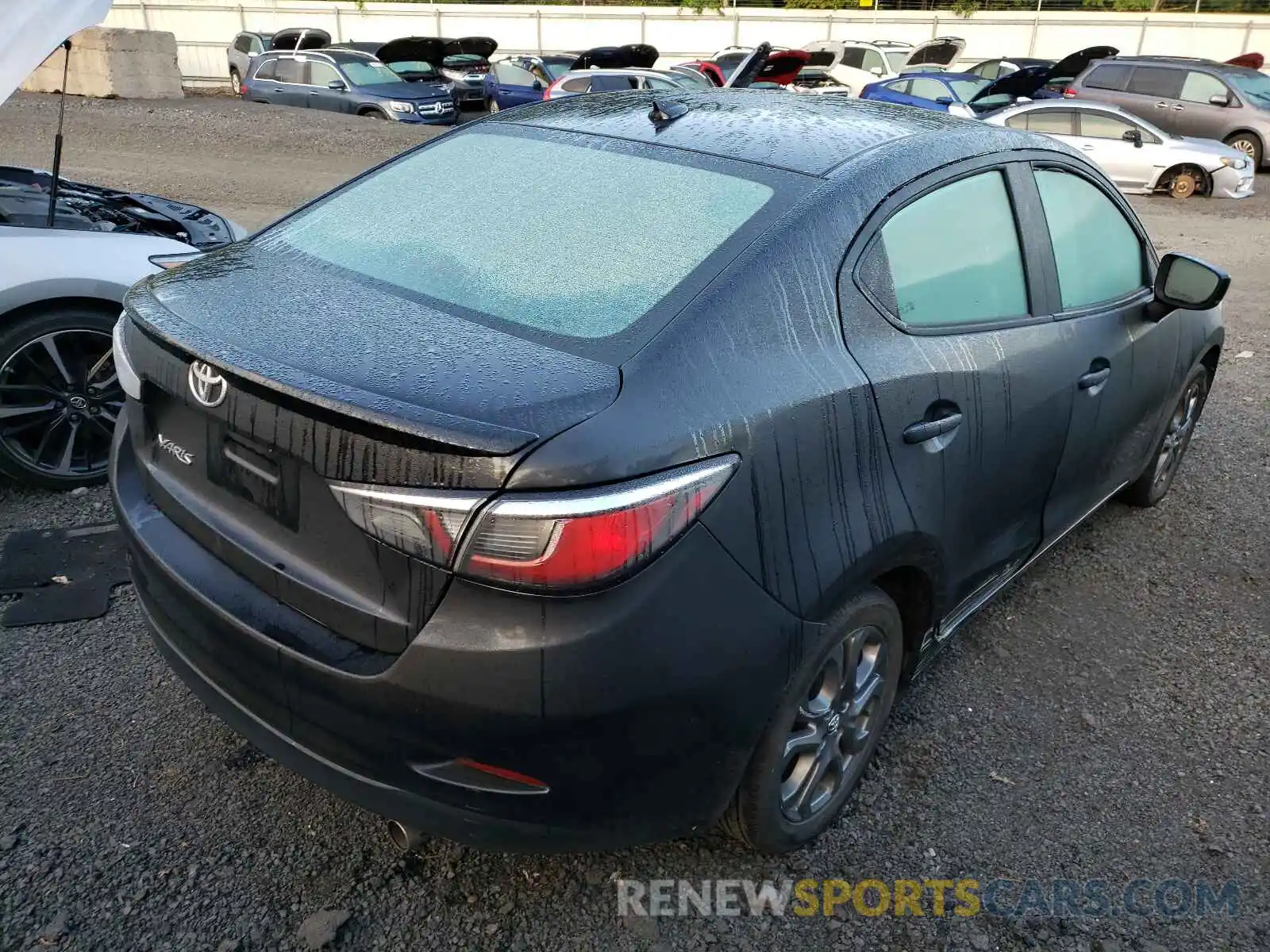 4 Photograph of a damaged car 3MYDLBYV2KY501146 TOYOTA YARIS 2019