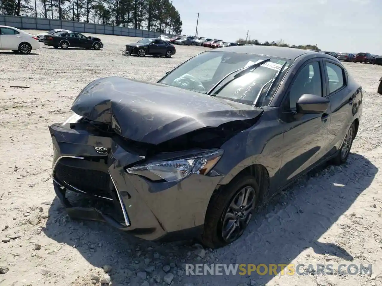 2 Photograph of a damaged car 3MYDLBYV2KY502345 TOYOTA YARIS 2019